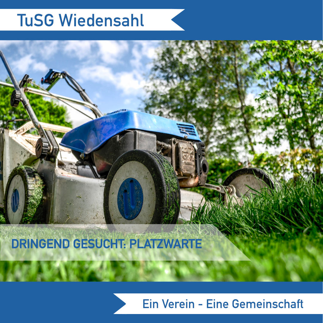 Platzwarte gesucht! TuSG Wiedensahl